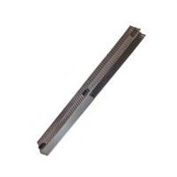 ORGANIZADOR DE CABLES VERTICAL DOBLE PARA RACK DE 7 DUCTO 4X4 COLOR NEGRO TEXTURIZADO