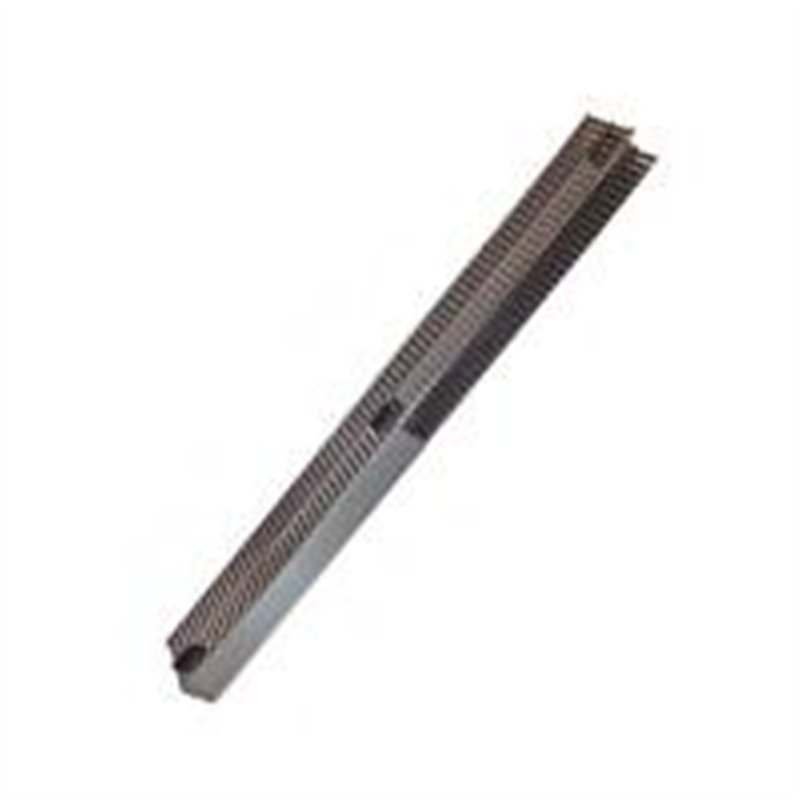 ORGANIZADOR DE CABLES VERTICAL DOBLE PARA RACK DE 7 DUCTO 4X4 COLOR NEGRO TEXTURIZADO