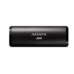 UNIDAD DE ESTADO SOLIDO SSD EXTERNO ADATA SE760 512GB PORTATIL USB 3.2 TIPO C WINDOWS MAC LINUX ANDROID PS5 XBOX X S COLOR NEGRO