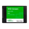 UNIDAD DE ESTADO SOLIDO SSD INTERNO WD GREEN 480GB 2.5 SATA3 6GB/S LECT.545MBS 7MM LAPTOP MINIPC WDS480G3G0A