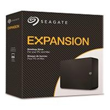 DISCO DURO EXTERNO SEAGATE EXPANSION 8TB 3.5 ESCRITORIO USB 3.0 NEGRO WIN MAC ADAPT DE ALIMENTACION
