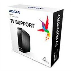 DISCO DURO EXTERNO ADATA HM800 4TB ESCRITORIO 3.5 USB 3.2 WINDOWS MAC LINUX ADAPT ALIMENTACION COLOR NEGRO (AHM800-4TU32G1-CUSBK