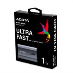 UNIDAD DE ESTADO SOLIDO SSD EXTERNO ADATA SE880 1TB PORTATIL USB 3.2 USB TIPO C GRIS TITANIO WINDOWS MAC LINIX ANDROID PS4/5 XBO