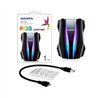 DISCO DURO EXTERNO ADATA HD770G 1TB PORTATIL 2.5 USB 3.2 WINDOWS MAC LINUX CONTRAGOLPES GAMING RGB COLOR NEGRO (AHD770G-1TU32G1-
