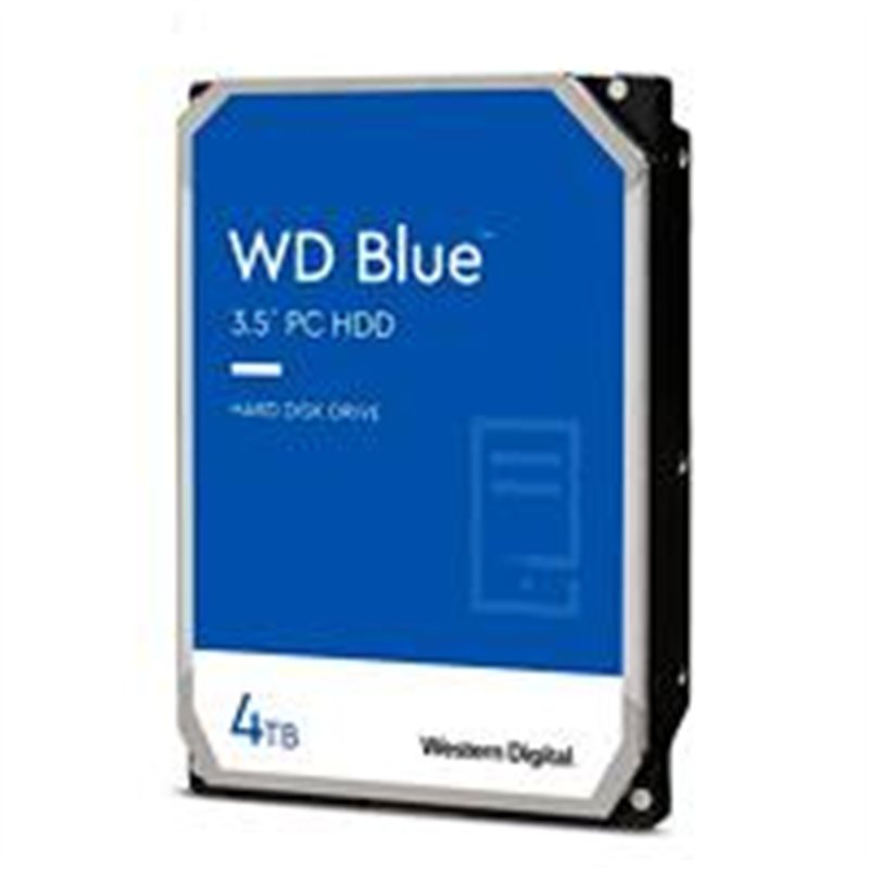 DISCO DURO INTERNO WD BLUE 4TB 3.5 ESCRITORIO SATA3 6GB/S 256MB 5400RPM WINDOWS WD40EZAX