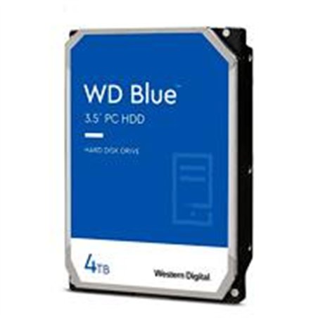 DISCO DURO INTERNO WD BLUE 4TB 3.5 ESCRITORIO SATA3 6GB/S 256MB 5400RPM WINDOWS WD40EZAX