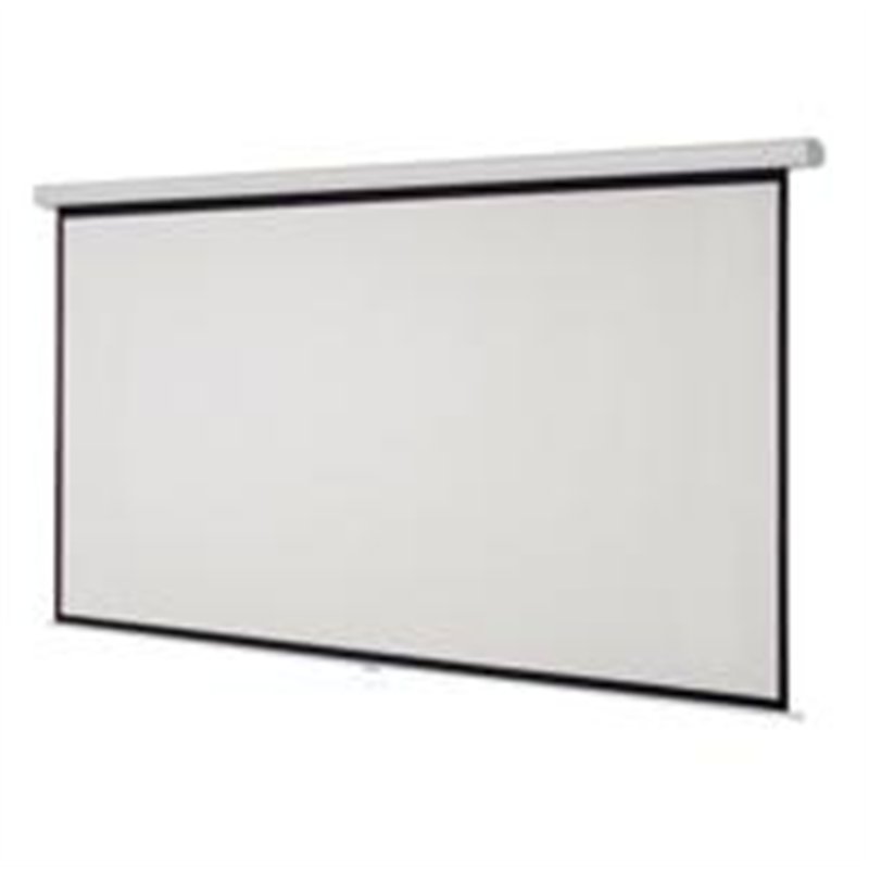 PANTALLA PROYECCION MANUAL MULTIMEDIA SCREEN MSC-246, 137 PULGADAS DIAGONAL, MEDIDA 246 CM X 246 CM, FORMATO 1:1, COLOR BLANCO M