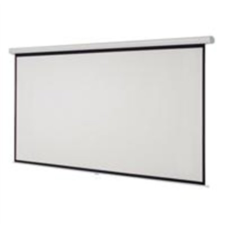 PANTALLA PROYECCION MANUAL MULTIMEDIA SCREEN MSC-246, 137 PULGADAS DIAGONAL, MEDIDA 246 CM X 246 CM, FORMATO 1:1, COLOR BLANCO M