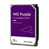 DISCO DURO INTERNO WD PURPLE 6TB 3.5 ESCRITORIO SATA3 6GB/S 128MB 24X7 DVR NVR 1-16 BAHIAS 1-64 CAMARAS WD64PURZ