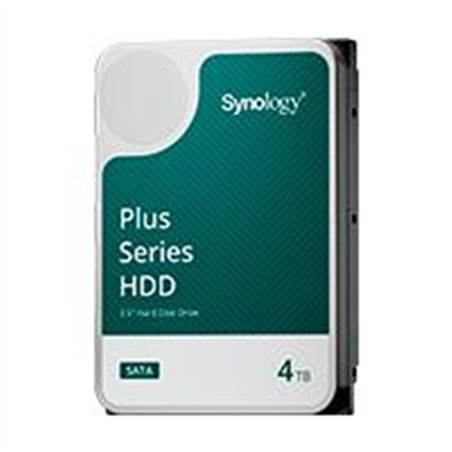 DISCO DURO INTERNO SYNOLOGY SERIE PLUS 3.5 4TB SATA3 6GB/S 5400RPM 256MB COMPATIBLE SOLO PARA EQUIPOS SYNOLOGY