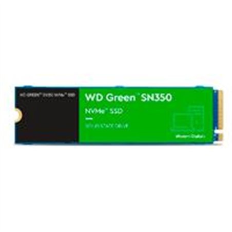 UNIDAD DE ESTADO SOLIDO SSD INTERNO WD GREEN SN350 500GB M.2 2280 NVME PCIE GEN3 LECT.2400MBS ESCRIT.1500MBS PC LAPTOP MINIPC WD
