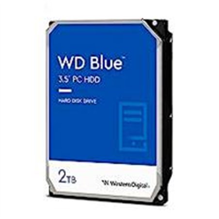 DISCO DURO INTERNO WD BLUE 2TB 3.5 ESCRITORIO SATA3 6GB S 64MB 5400RPM WINDOWS WD20EARZ