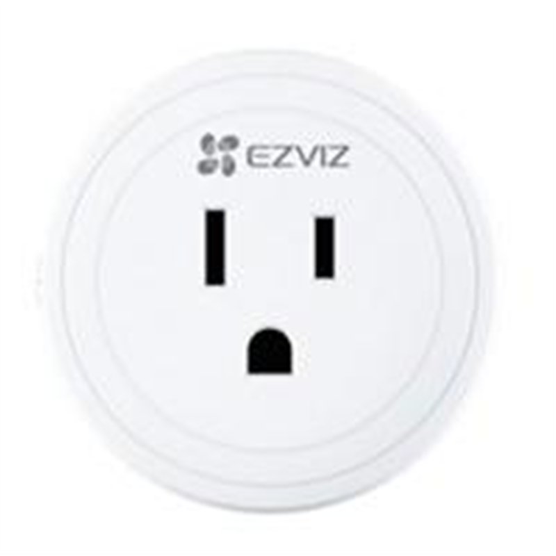 ENCHUFE INTELIGENTE EZVIZ / WI-FI / CONTROL A TRAVES DE LA APLICACION MOVIL / CONECTE LOS DISPOSITIVOS DEL HOGAR / PERMITE PERSO