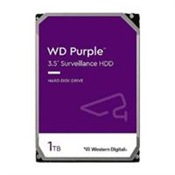 DISCO DURO INTERNO WD PURPLE 1TB 3.5 ESCRITORIO SATA3 6GB/S 64MB 5400RPM 24X7 DVR NVR 1-8 BAHIAS 1-64 CAMARAS WD11PURZ