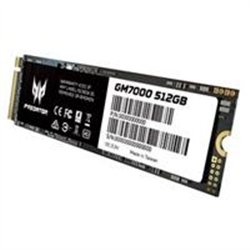 UNIDAD DE ESTADO SOLIDO SSD INTERNO PREDATOR GM7000 2TB M.2 2280 NVME PCIE GEN 4X4 LECT.7400 ESCRIT.6700 MBS 3D TLC NAND PC LAPT