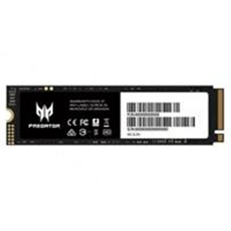 UNIDAD DE ESTADO SOLIDO SSD INTERNO PREDATOR GM7 512GB M.2 2280 NVME PCIE GEN 4X4 LECT.7200 ESCRIT.6300 MBS 3D TLC NAND PC LAPTO