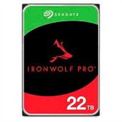 DISCO DURO INTERNO SEAGATE IRONWOLF PRO 22TB 3.5 ESCRITORIO SATA3 6GB/S 512MB 7200RPM 24X7 HOT-PLUG NAS SIN LIMITE DE BAHIAS