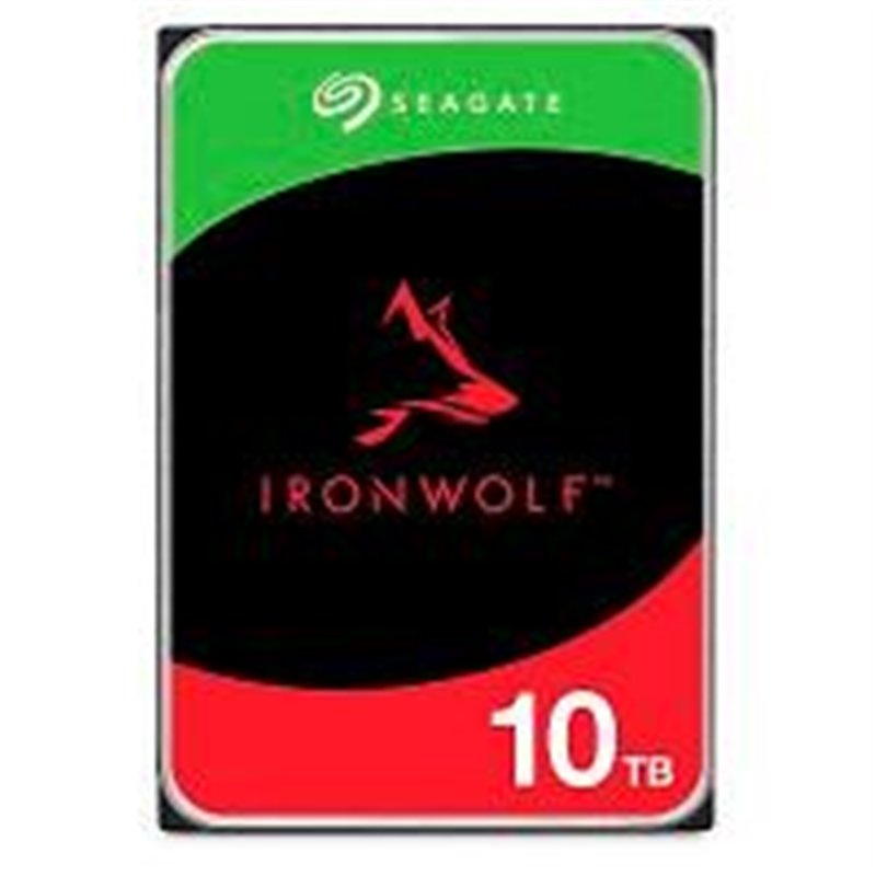 DISCO DURO INTERNO SEAGATE IRONWOLF PRO 10TB 3.5 ESCRITORIO SATA3 6GB/S 256MB 7200RPM 24X7 HOT-PLUG NAS SIN LIMITE DE BAHIAS