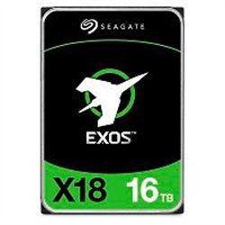 DISCO DURO INTERNO SEAGATE EXOS X18 16TB 3.5 ESCRITORIO SATA3 6GB/S 256MB 7200RPM 24X7 HOTPLUG NAS-NVR-SERVER-DATACENTER