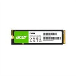 UNIDAD DE ESTADO SOLIDO SSD INTERNO ACER FA200 2TB M.2 2280 NVME PCIE GEN 4X4 LECT.7200 ESCRIT.6800 MBS 3D TLC NAND PC LAPTOP MI