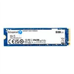 UNIDAD DE ESTADO SOLIDO KINGSTON INTERNO SNV3S NV3 500GB M.2 2280 NVME PCIE GEN 4X4 LECT.5000/ESCRIT.3000 MB/S PC/LAPTOP/MINI PC