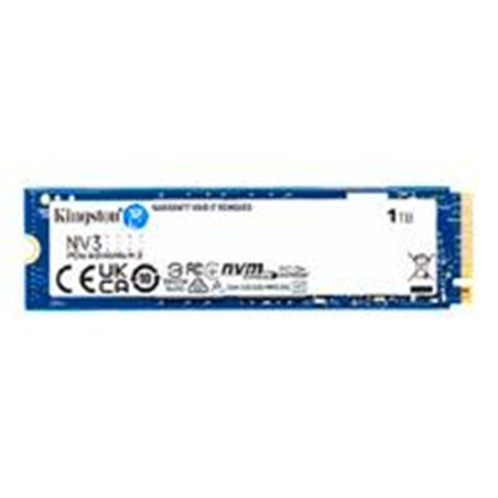UNIDAD DE ESTADO SOLIDO KINGSTON INTERNO SNV3S NV3 1TB M.2 2280 NVME PCIE GEN 4X4 LECT.6000/ESCRIT.4000 MB/S PC/LAPTOP/MINI PC S