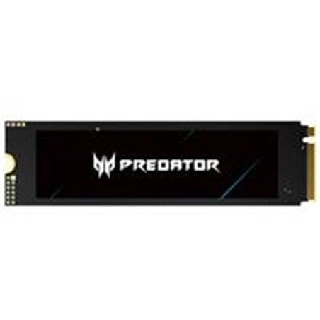 UNIDAD DE ESTADO SOLIDO SSD INTERNO PREDATOR GM7000 HEATSINK 1TB M.2 2280 NVME PCIE GEN4X4 LECT.7400 ESCRIT.6700 MBS 3D TLC NAND