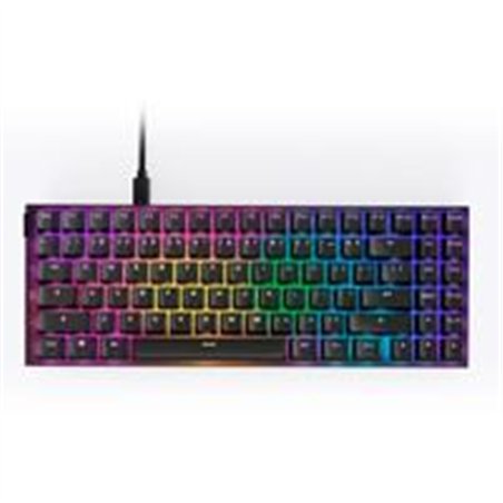 TECLADO MECANICO NZXT FUNCTION 2 MINITKL / BLANCO / RGB / SWITCH OPTICAL RED / INGLES/GAMER