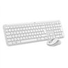 TECLADO/MOUSE LOGITECH MK950 SIGNATURE SLIM INALAMBRICO USB BOLT BLANCO