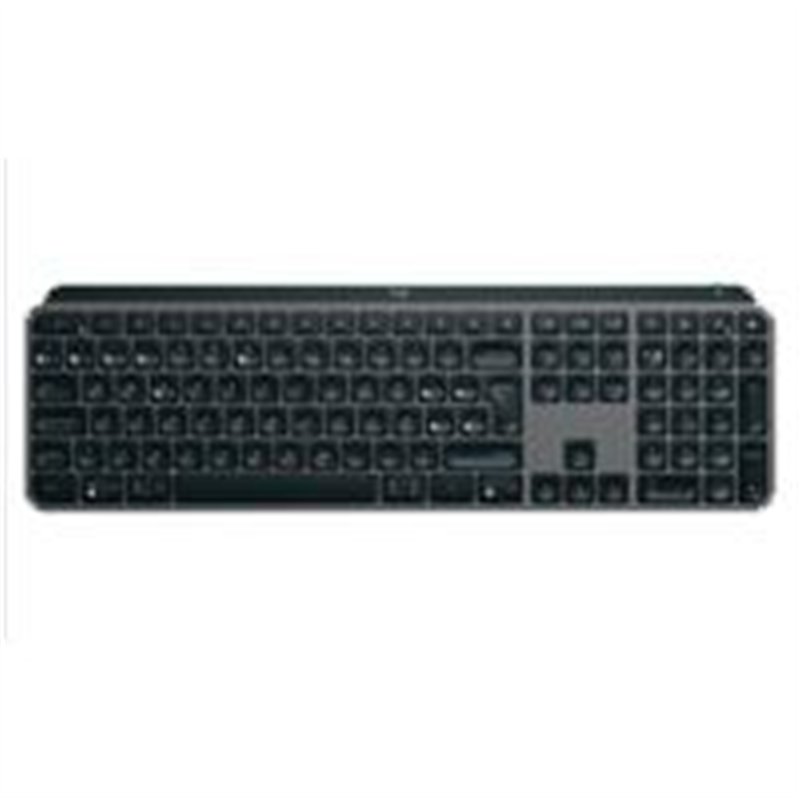 TECLADO LOGITECH MX KEYS S INALAMBRICO BLUETOOTH  LOGI BOLT USB-C GRAFITO