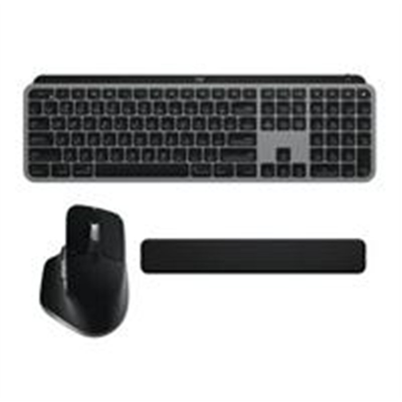 TECLADO/MOUSE LOGITECH MX KEYS COMBO BUSINESS GEN 2 INALAMBRICO USB BOLT GRAFITO