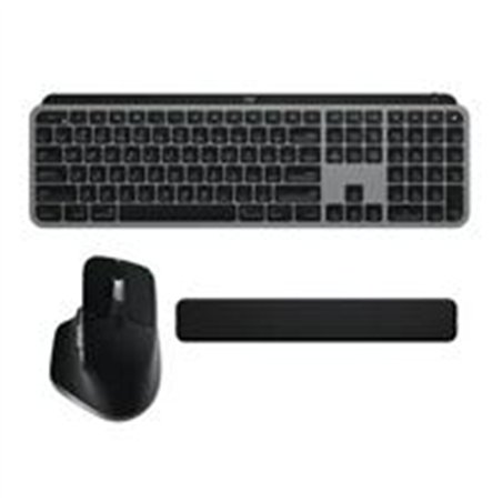 TECLADO/MOUSE LOGITECH MX KEYS COMBO BUSINESS GEN 2 INALAMBRICO USB BOLT GRAFITO
