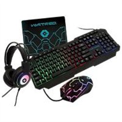 KIT GAMER ALAMBRICO 4 EN 1 - GEAR UP VORTRED BY PERFECT CHOICE