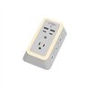 CARGADOR DE PARED ACTECK ENERGON LUMINA CP515 / 11 EN 1 / 7 X TOMACORRIENTE / 2 USB / 2 TIPO C / RESISTENTE AL FUEGO / SUPRESOR 