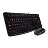 TECLADO/MOUSE LOGITECH MK120 NEGRO ALAMBRICOS USB PC / WINDOWS