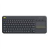 TECLADO LOGITECH K400 PLUS INALAMBRICO CON TOUCH PAD MINI USB UNIFYING PC/ANDROID/CHROME