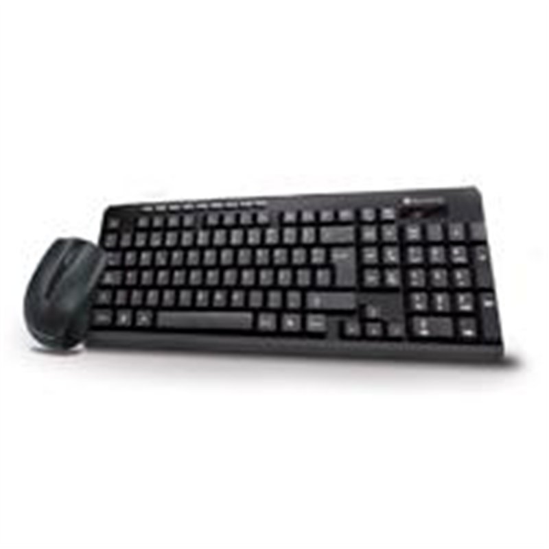 TECLADO/MOUSE TECHZONE TZ16COMB01-INA INALAMBRICO USB 2.4GHZ NEGRO