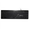 TECLADO TECHZONE TZ16TEC01-ALA ALAMBRICO STANDARD USB ERGONOMICO NEGRO