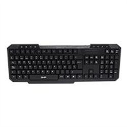 TECLADO MULTIMEDIA GHIA / GTA50 / ALAMBRICO / USB / NEGRO
