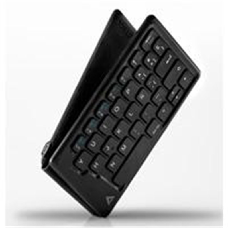 TECLADO ACTECK INSPIRE TI690P / INALAMBRICO / BLUETOOTH / RECARGABLE / ESPAÑOL / 75 TECLAS / PLEGABLE / DE VIAJE / MULTIMEDIA / 