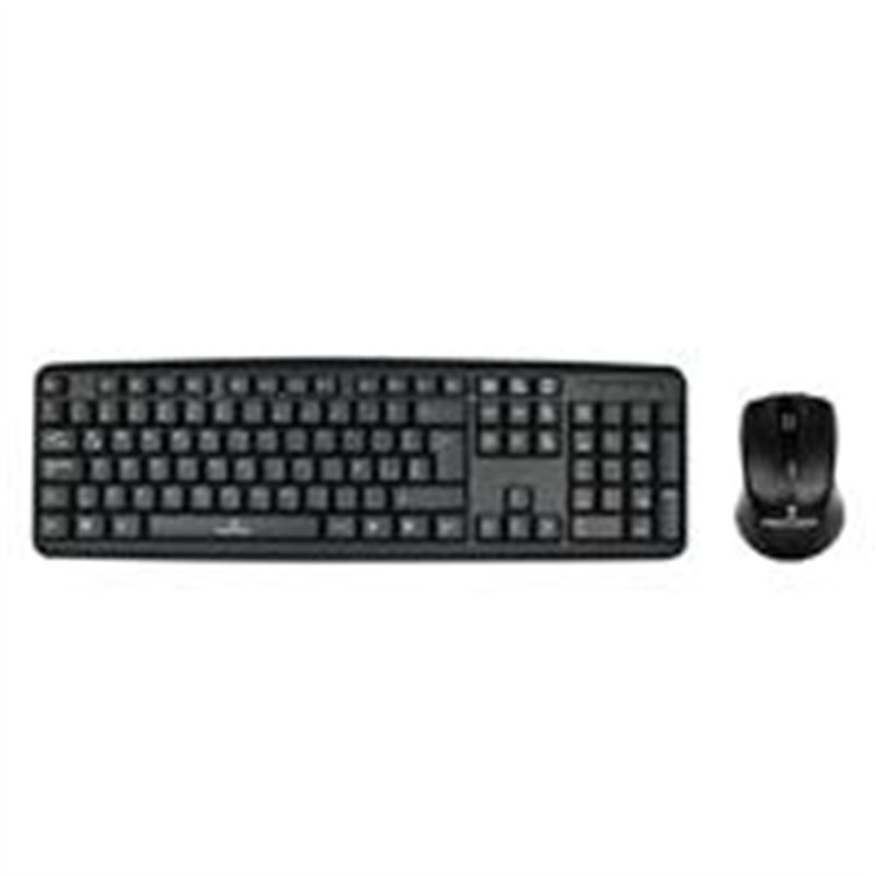 KIT DE TECLADO Y MOUSE ALAMBRICO CONECTOR USB PERFECT CHOICE - NEGRO