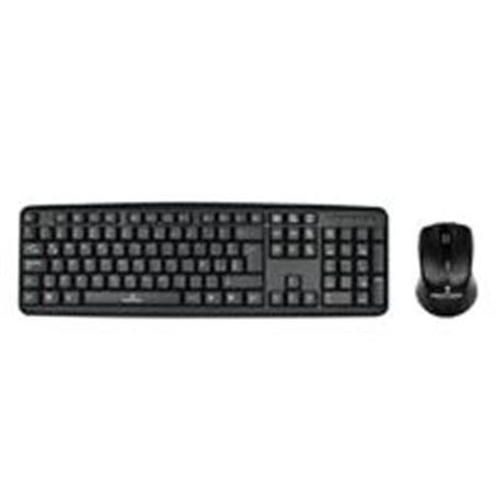 KIT DE TECLADO Y MOUSE ALAMBRICO CONECTOR USB PERFECT CHOICE - NEGRO