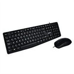 KIT ACTECK CREATOR MK210 / TECLADO Y MOUSE / ALAMBRICO USB / 105 TECLAS / ESPAÑOL / WINDOWS / OPTICO / 2 BOTONES + SCROLL / 1000