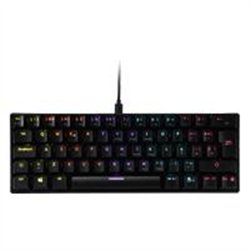 TECLADO MECANICO OCELOT/FORMA 60/ALAMBRICO/PLASTICO/ILUMINACION TIPO RGB/GAMER