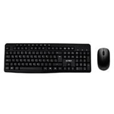 KIT ACTECK CREATOR MK450 / TECLADO Y MOUSE / INALAMBRICO / RECEPTOR USB / 105 TECLAS / MULTIMEDIA / ESPAÑOL / WIN- LINUX / MEMBR