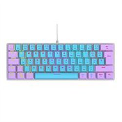 TECLADO MECANICO 60 OCELOT CREATORS COLOR WAY AZUL CON MORADO, TIPO DE SWITCH AZUL