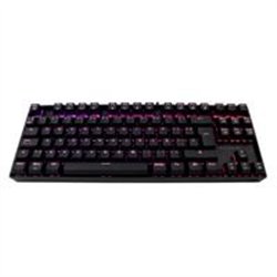 TECLADO GAMER BALAM RUSH DOMINATE GK560 / ALAMBRICO USB / ILUMINACION RGB / MULTIMEDIA / ESPAÑOL / 88 TECLAS / NEGRO  / BR-93270