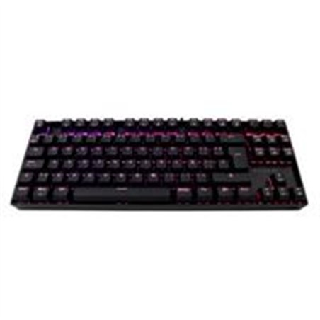 TECLADO GAMER BALAM RUSH DOMINATE GK560 / ALAMBRICO USB / ILUMINACION RGB / MULTIMEDIA / ESPAÑOL / 88 TECLAS / NEGRO  / BR-93270