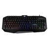 TECLADO GAMER BALAM RUSH GUNFIRE KG330 / ALAMBRICO USB / ILUMINACION LED / MULTIMEDIA / ESPAÑOL / 117 TECLAS / NEGRO / BR-929639