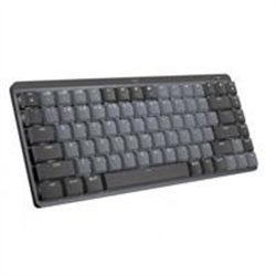 TECLADO LOGITECH MX MECHANICAL MINI GRAFITO ILUMINADO INALAMBRICO BOLT BLUETOOTH USB-C USB